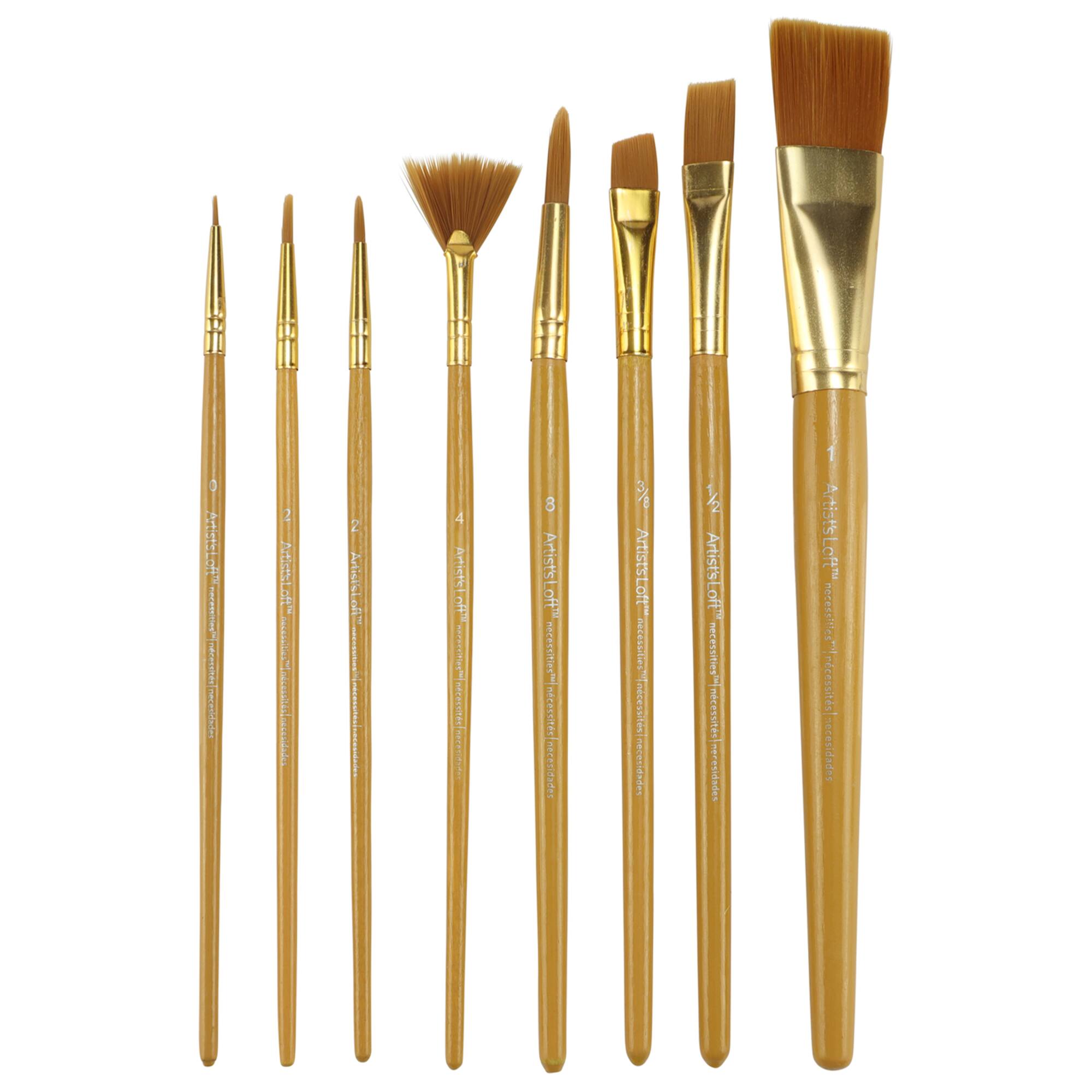 12 Packs: 50 ct. (600 total) Super Value Brush Set by Artist's Loft™ Necessities™